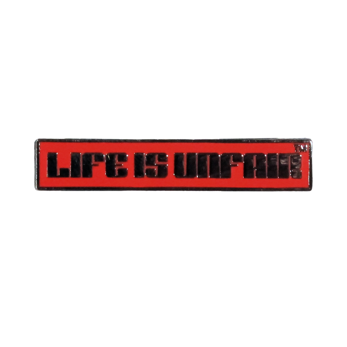 Blox Logo Enamel Pin (Red/Black)