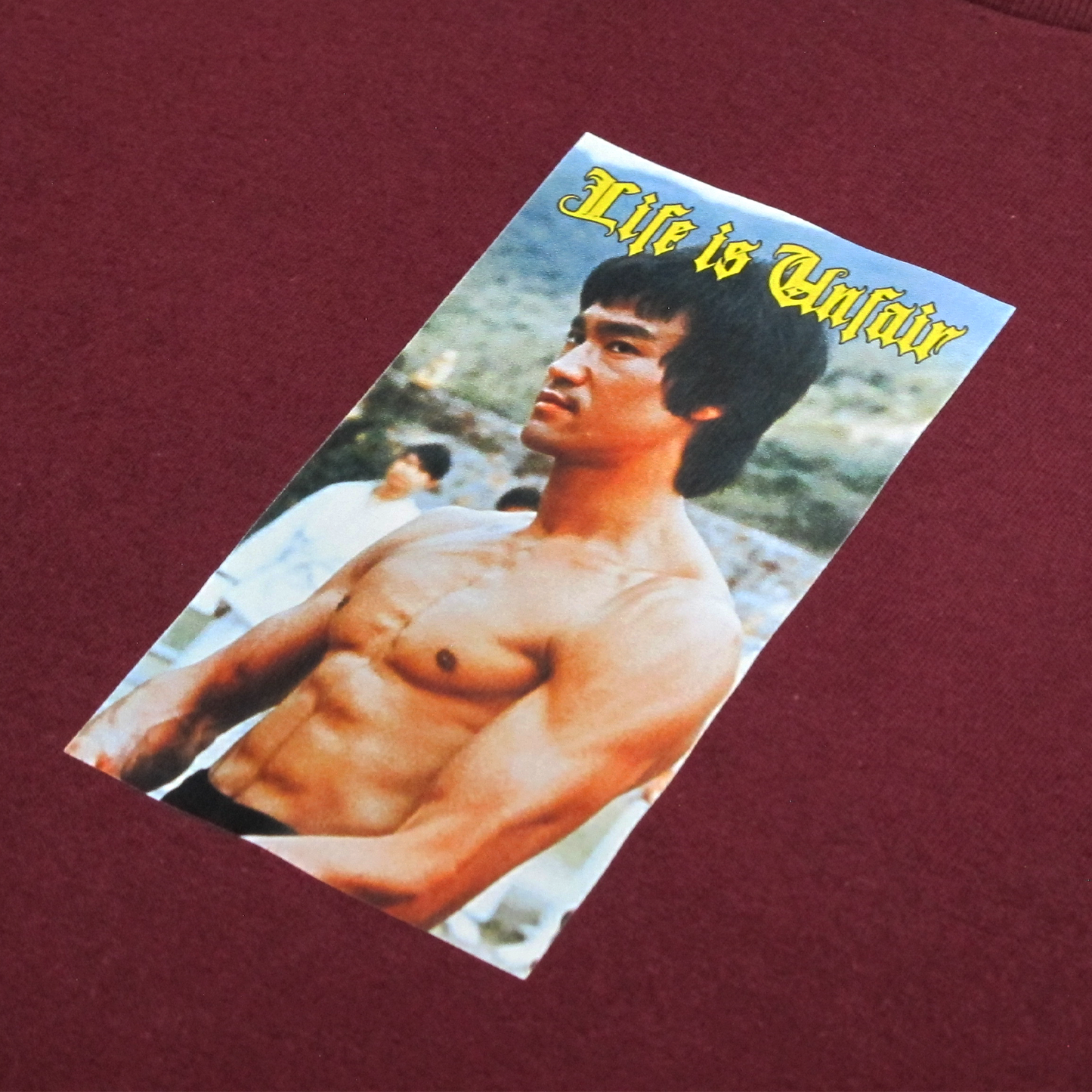 Bruce Lee Tee (Maroon)