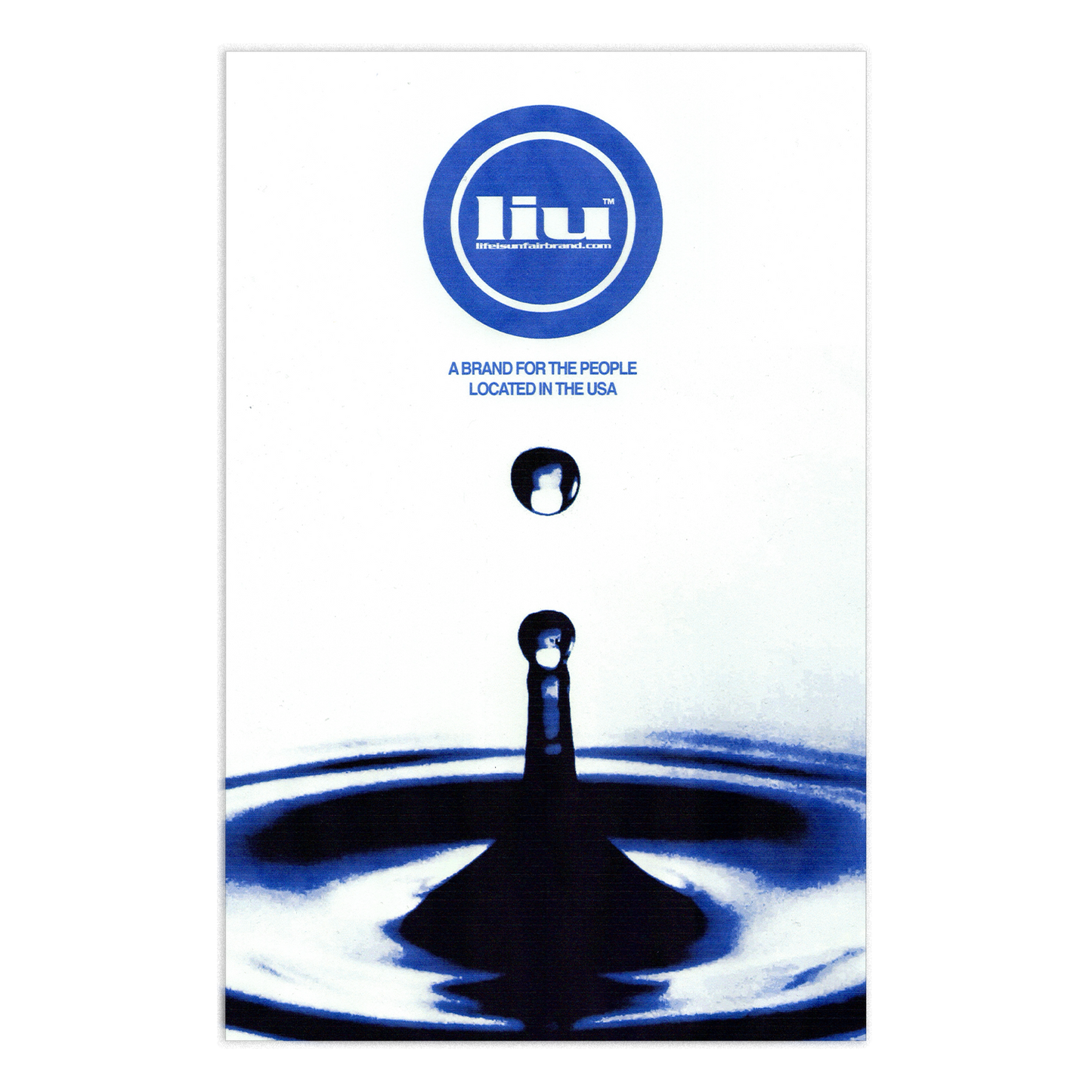 Droplet Poster