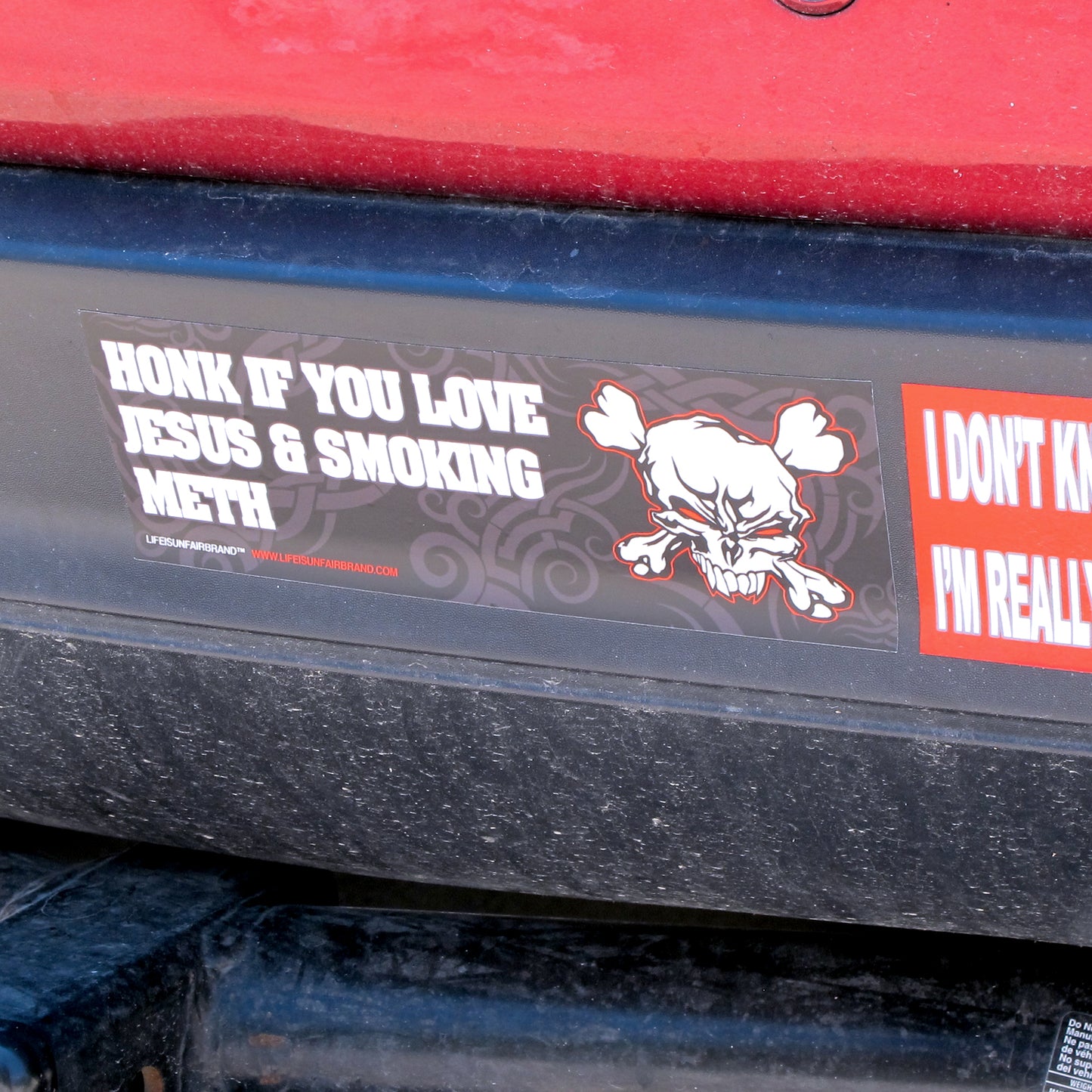 Skull Bumper Sticker V2