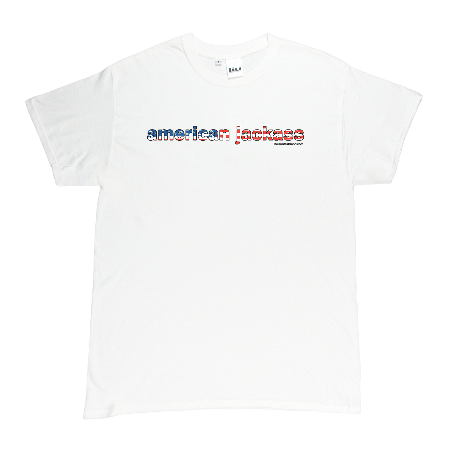 American Jackass Tee (White)