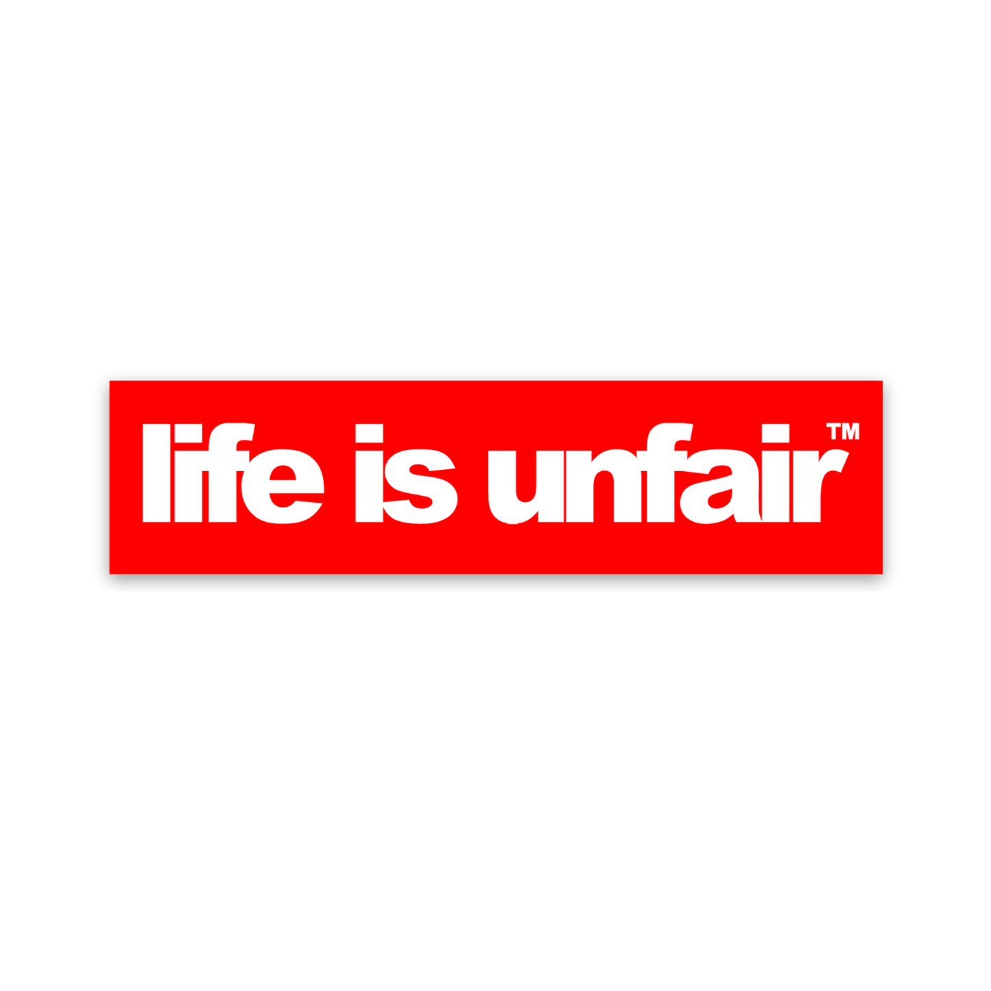 Arial Logo Sticker (Red/White)