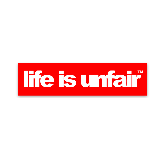 Arial Logo Sticker (Red/White)
