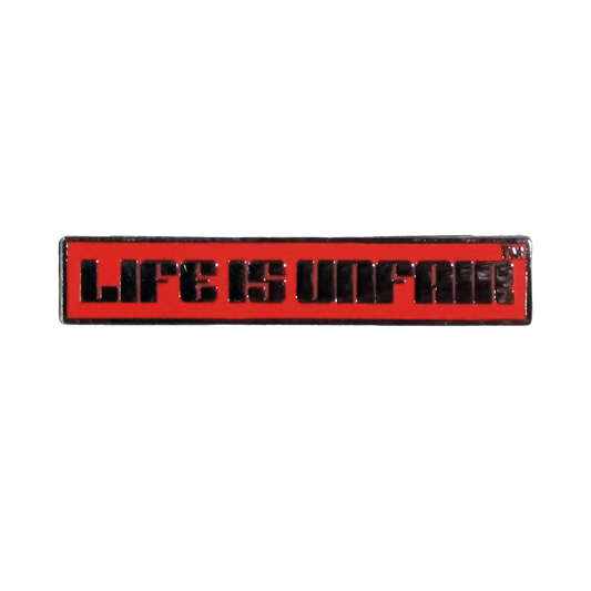 Blox Logo Enamel Pin (Red/Black)