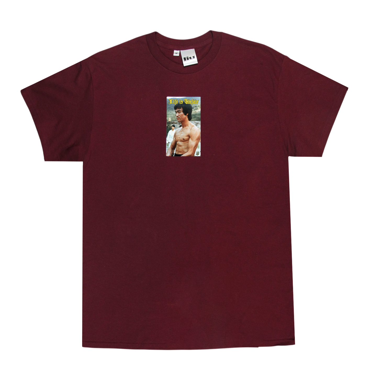 Bruce Lee Tee (Maroon)
