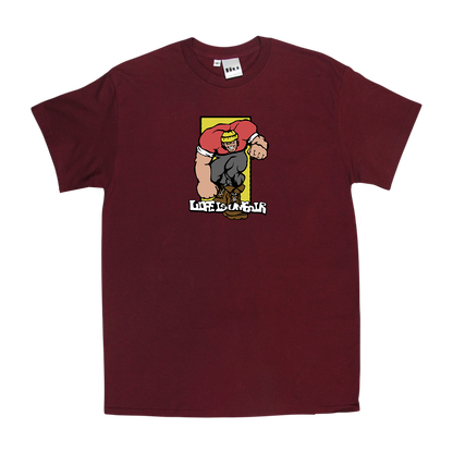 Brute Tee (Maroon)