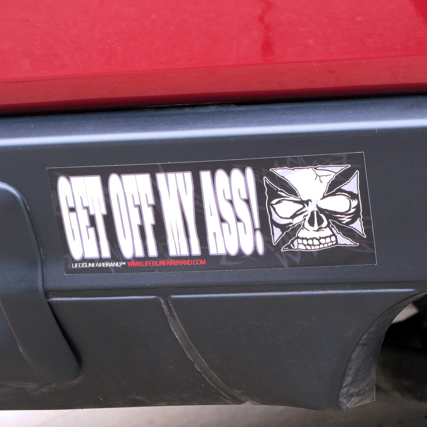 Skull Bumper Sticker V3