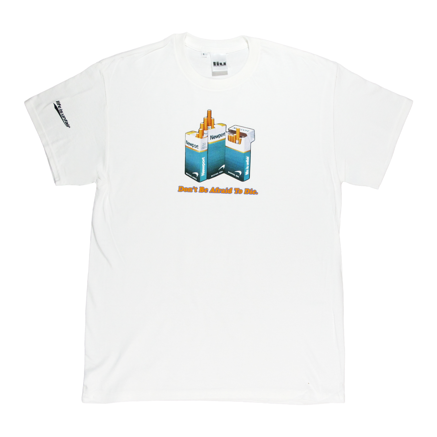 Don't Be Afraid To Die Tee (White)