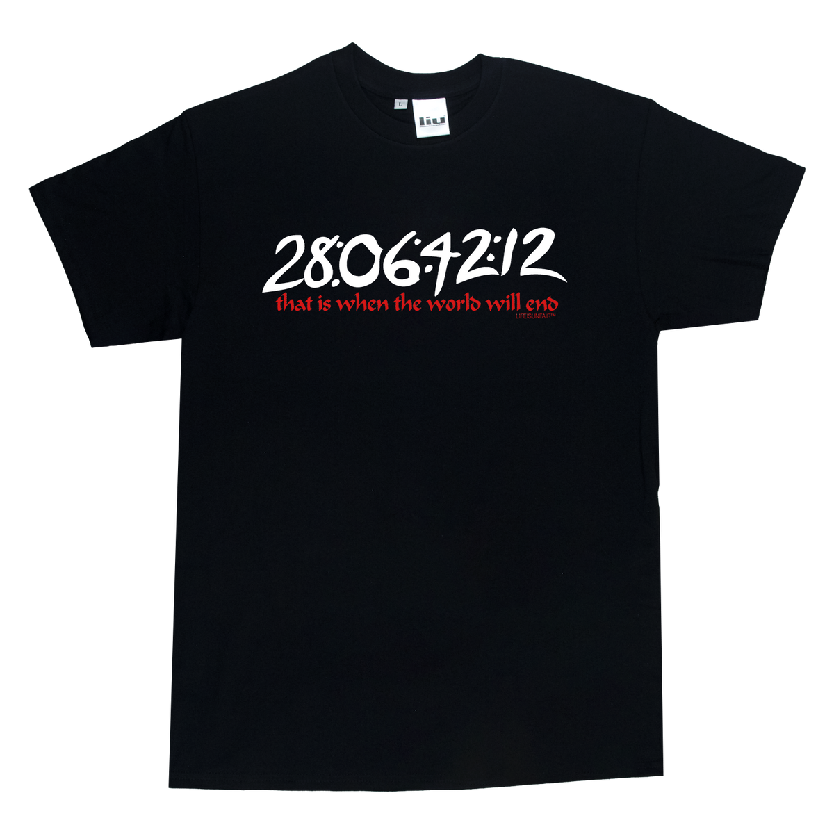 Donnie Darko 28:06:42:12 Tee (Black)