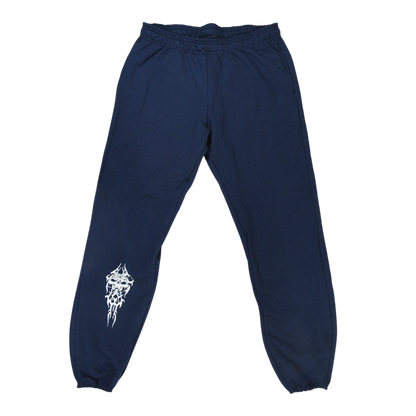 Dreaded Skull Sweatpants (Navy)