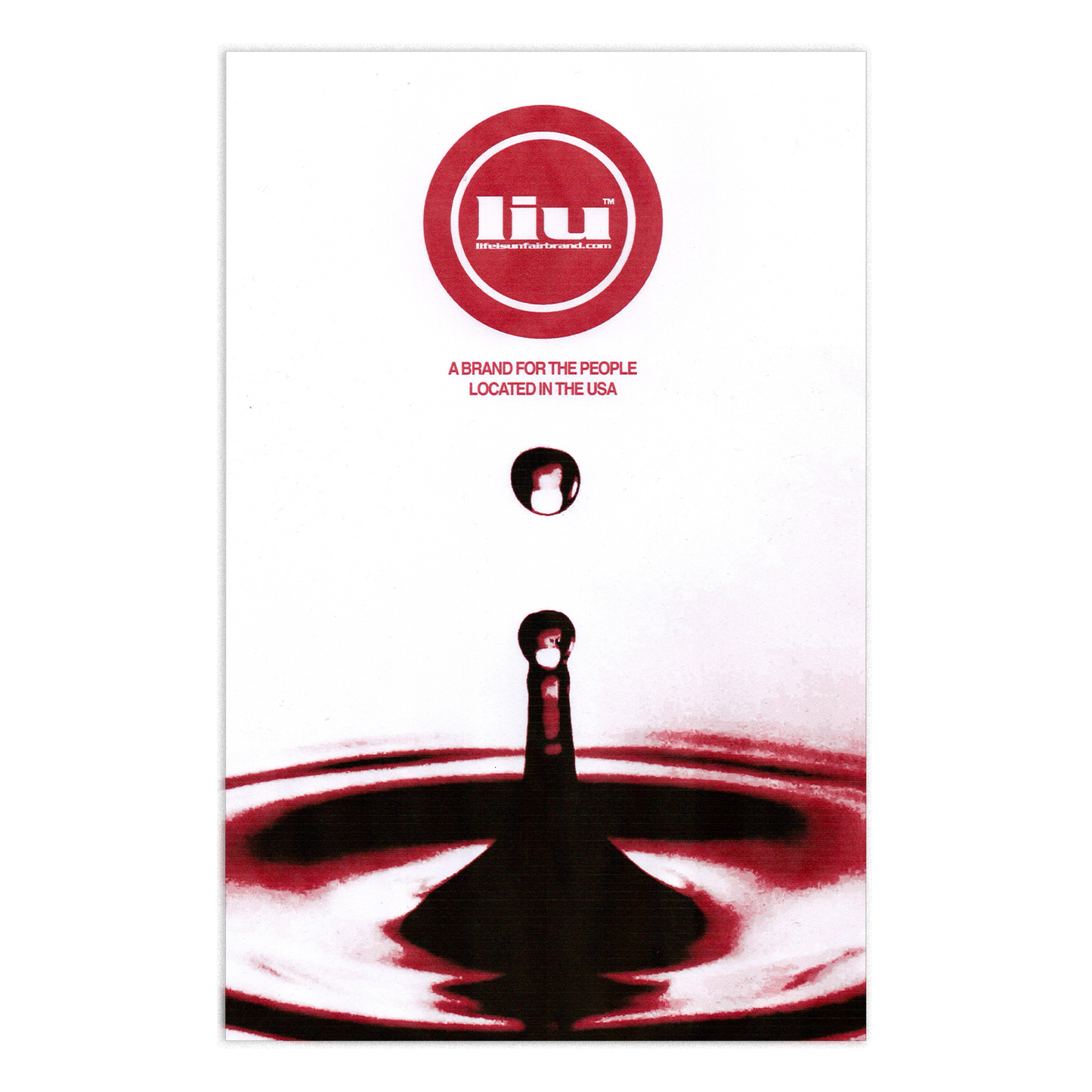 Droplet Poster