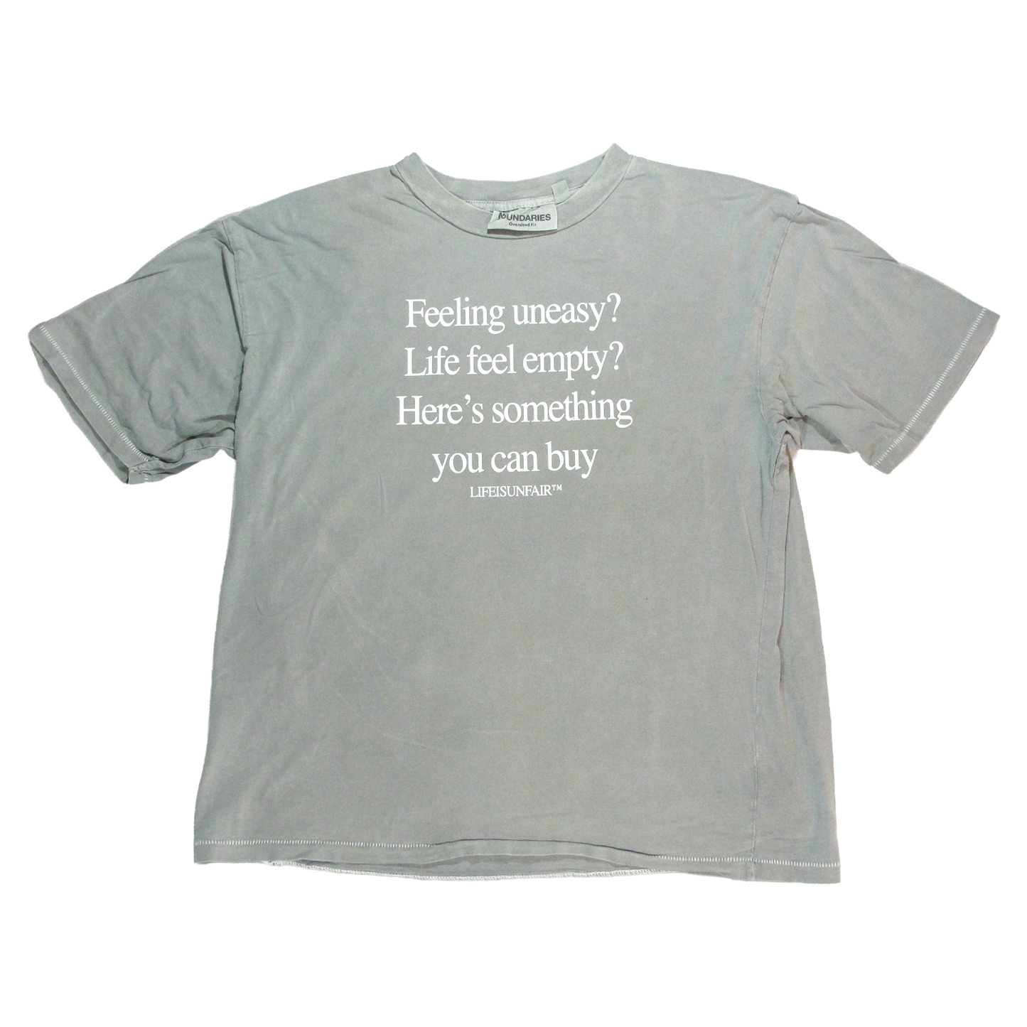 1/1 Feeling Uneasy Tee (Size M)