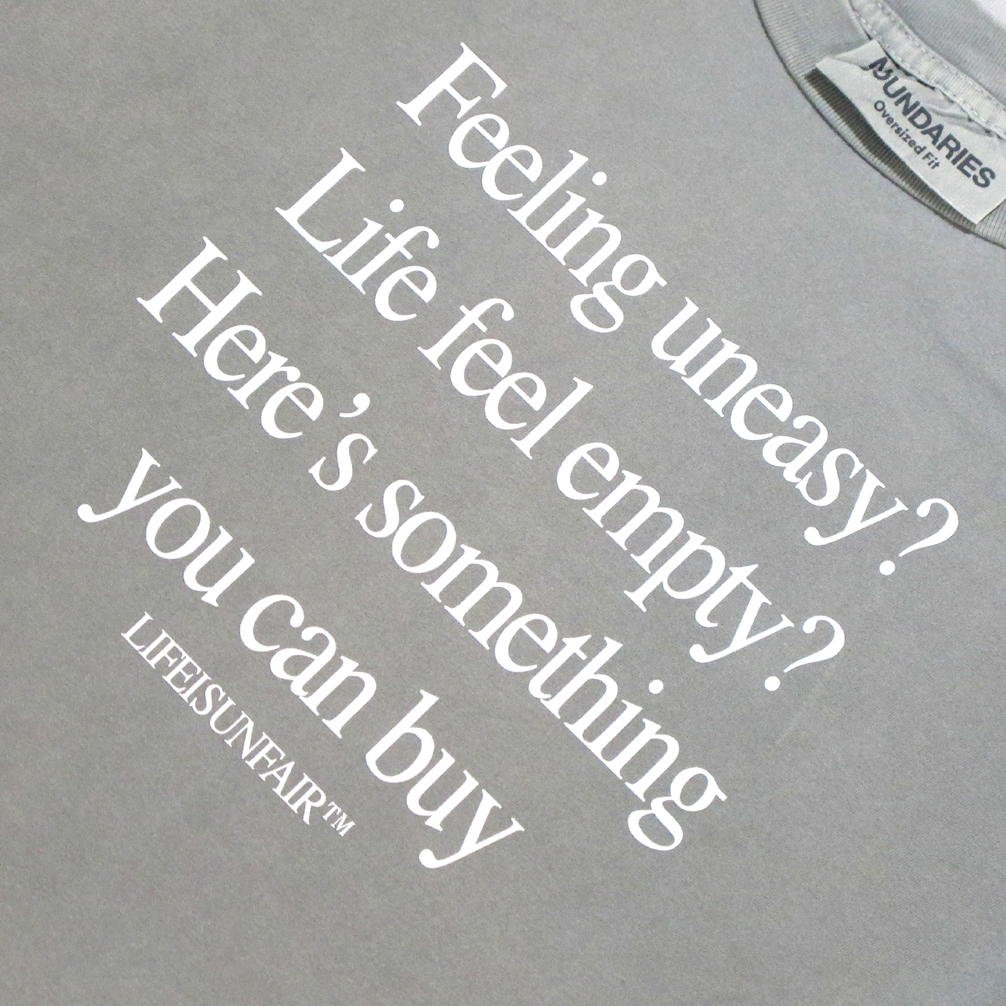 1/1 Feeling Uneasy Tee (Size M)