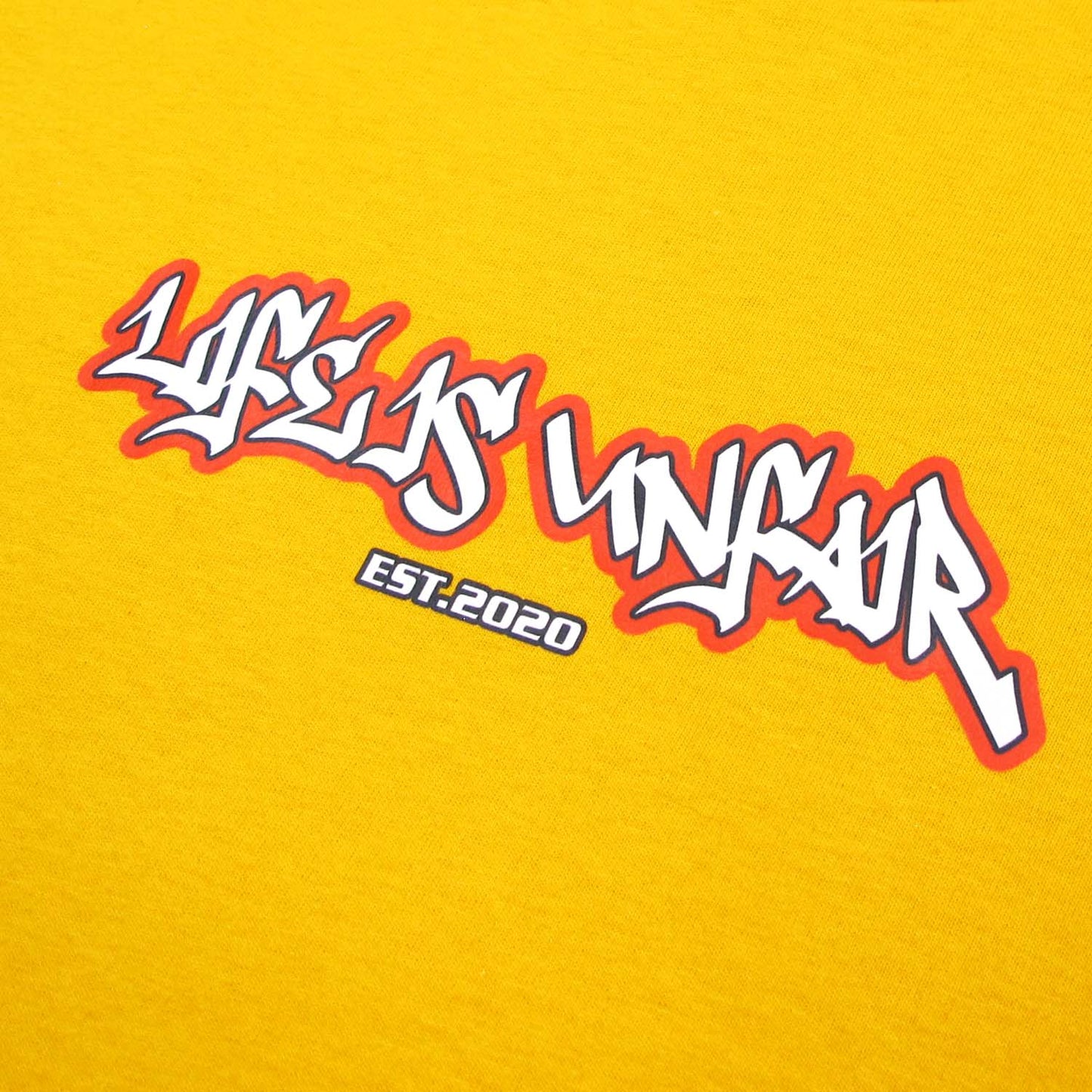 Graffiti Logo Tee (Gold)