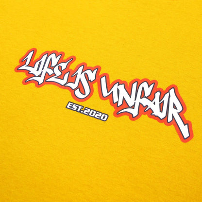 Graffiti Logo Tee (Gold)