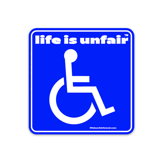 Handicap Sticker (Blue)