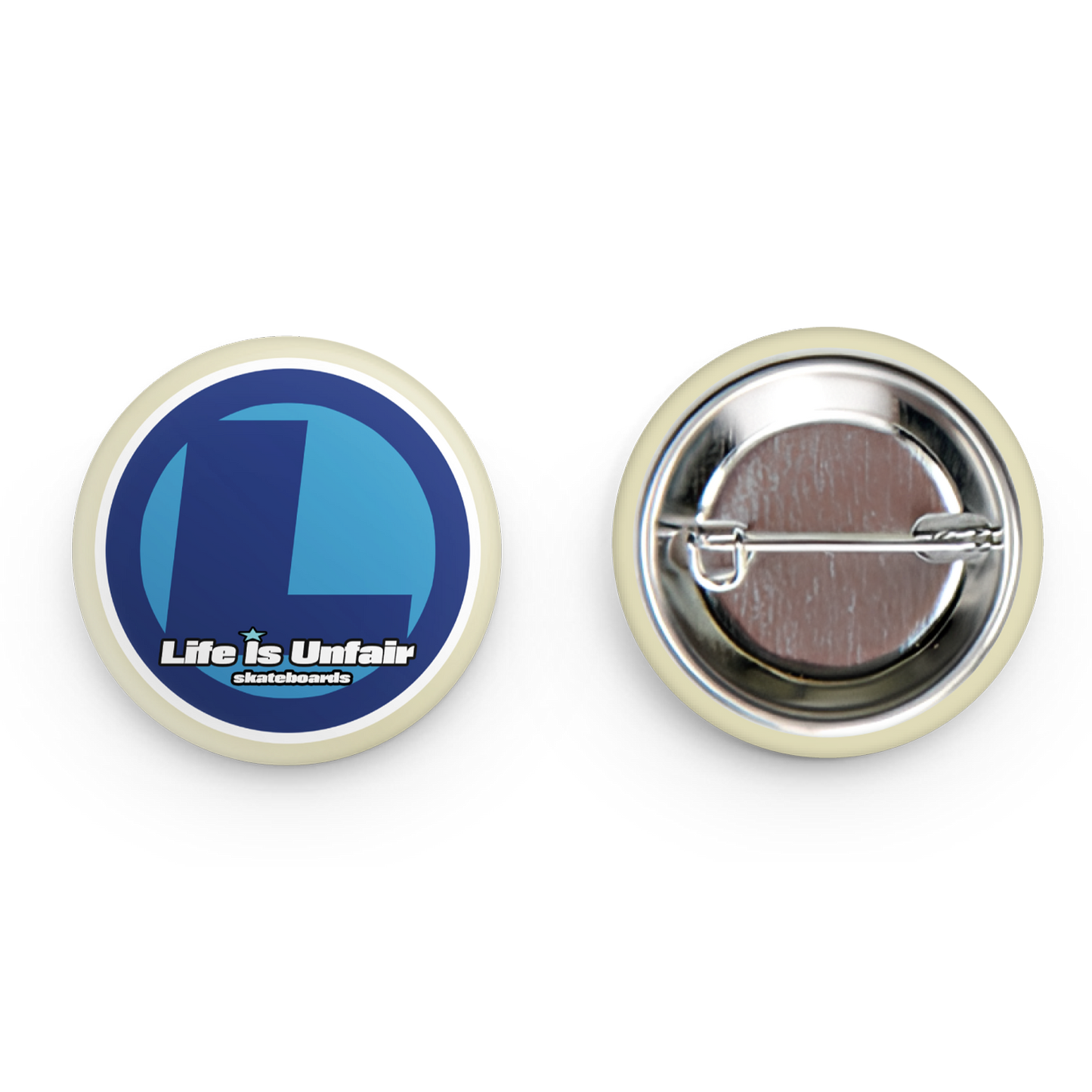 LIU Skateboards Button