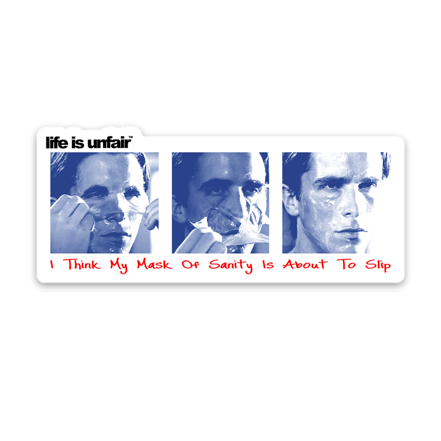 Mask of Sanity Sticker