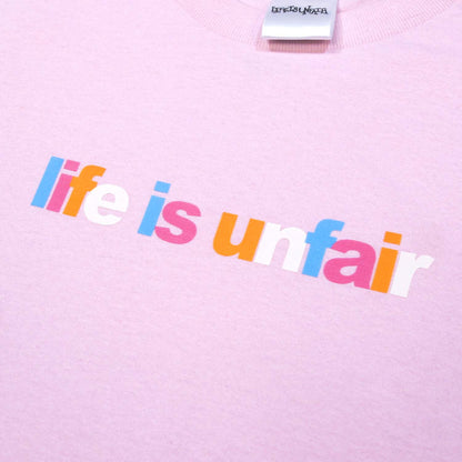 Multi Color Logo Tee (Pink)