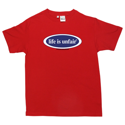 Oval Logo Tee (Red)