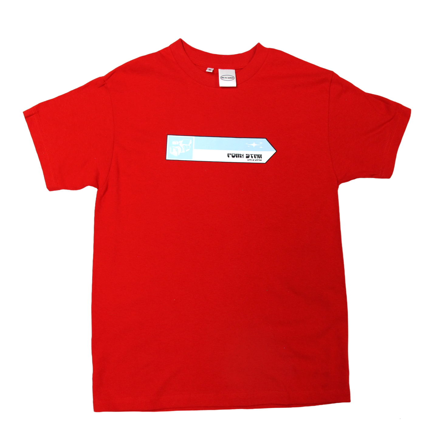 Porn Star Camera Tee (Red)