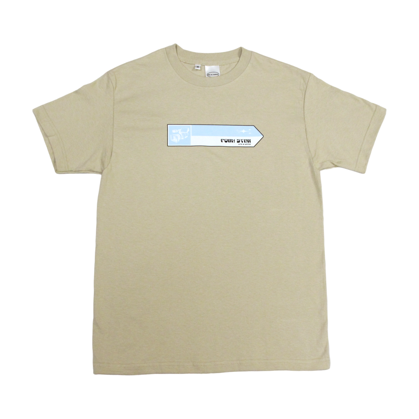 Porn Star Camera Tee (Sand)