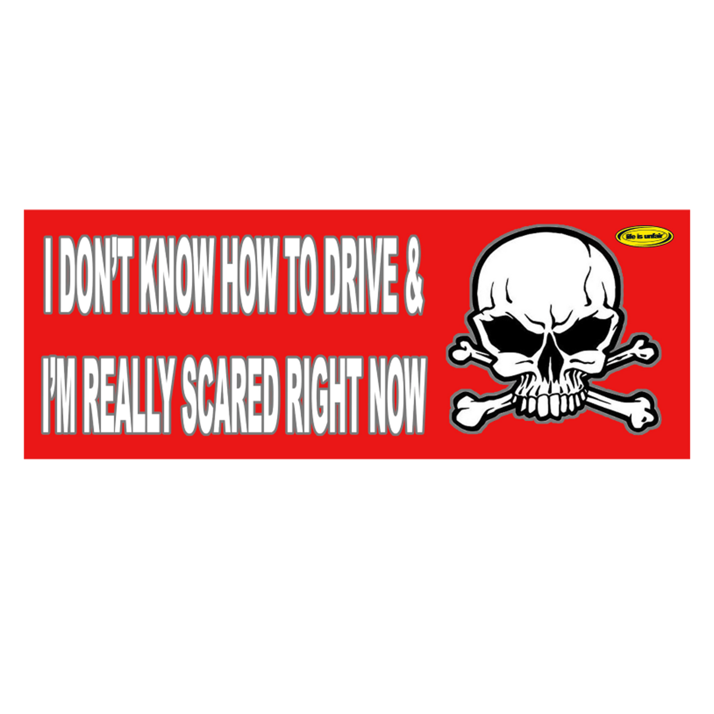 Skull Bumper Sticker