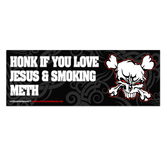 Skull Bumper Sticker V2