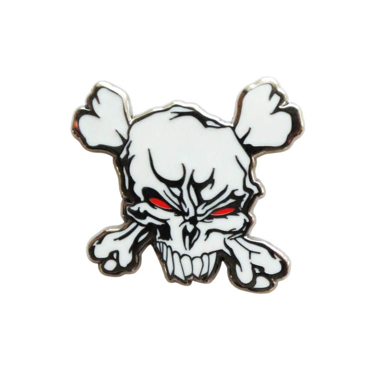 Skull Enamel Pin