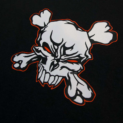 Skull Longsleeve Tee (Black)