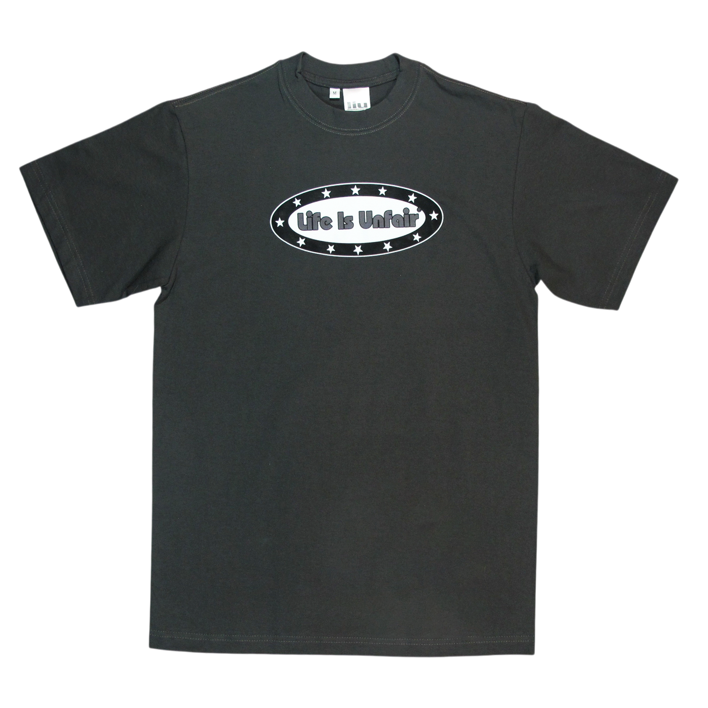 Star Oval Tee (Dark Grey)