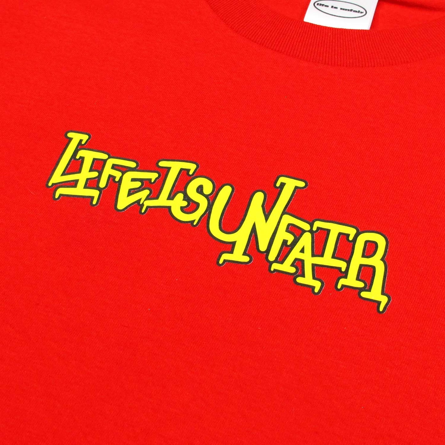 Tag Logo Tee (Red/Yellow)
