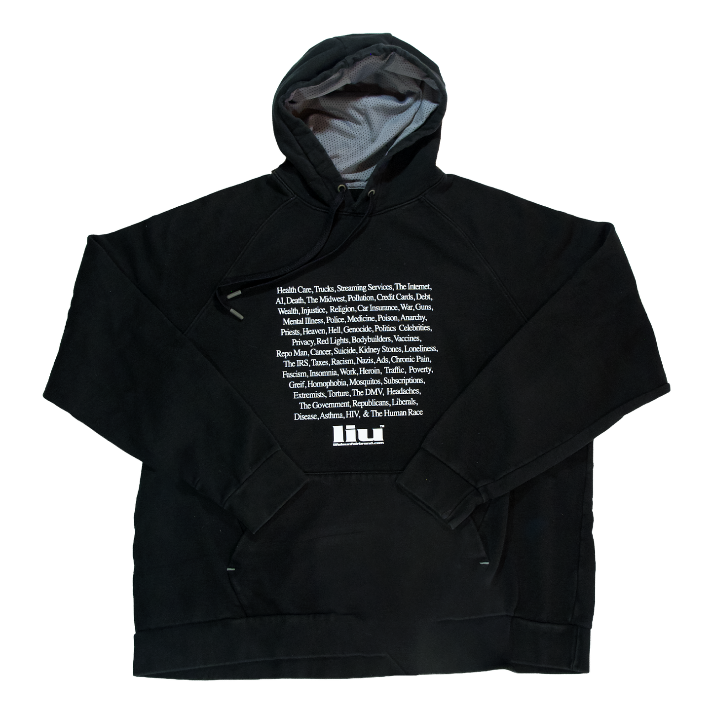 1/1 Unfair List Hoodie (Size XL)