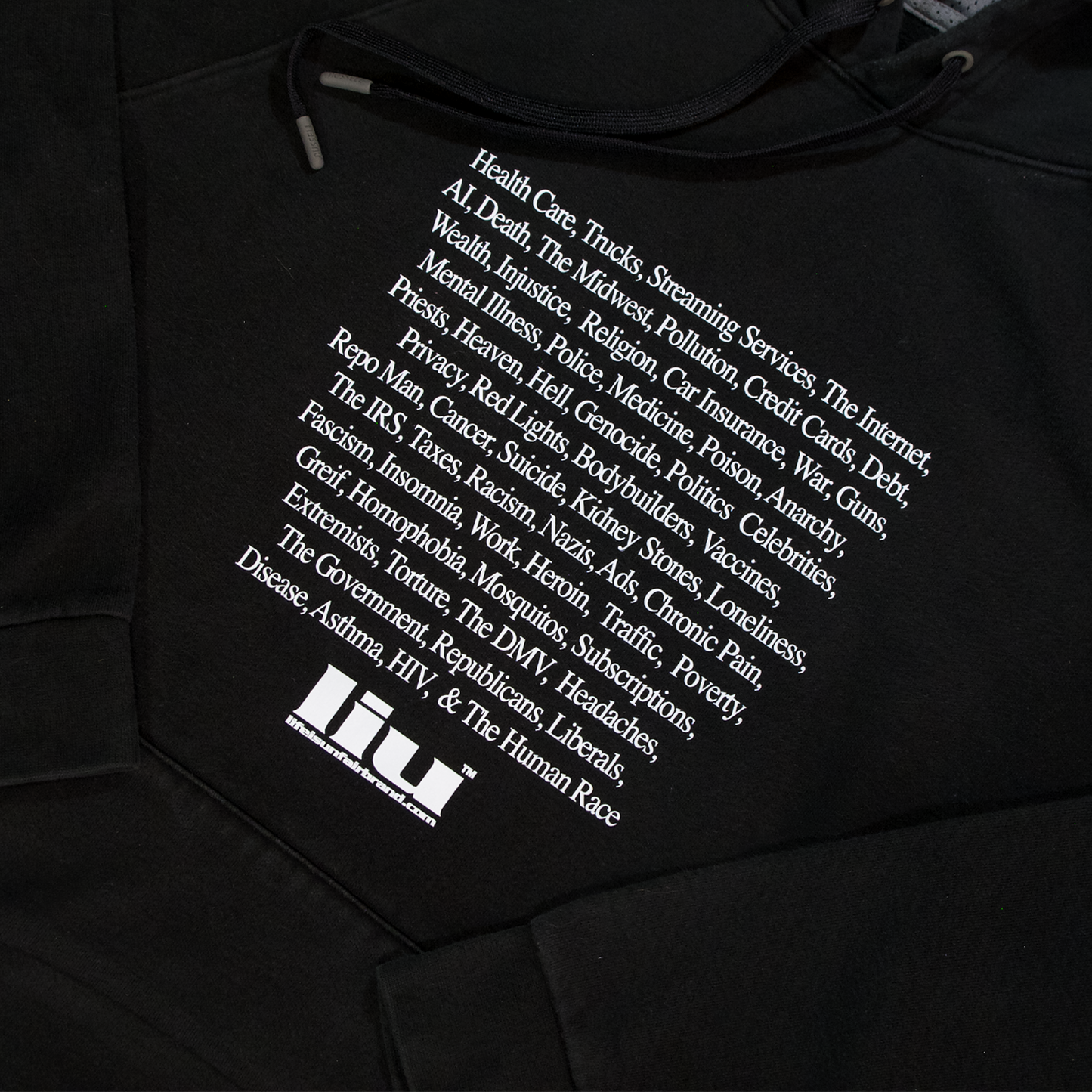 1/1 Unfair List Hoodie (Size XL)