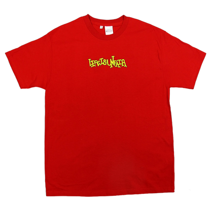 Tag Logo Tee (Red/Yellow)