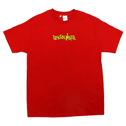 Tag Logo Tee (Red/Yellow)